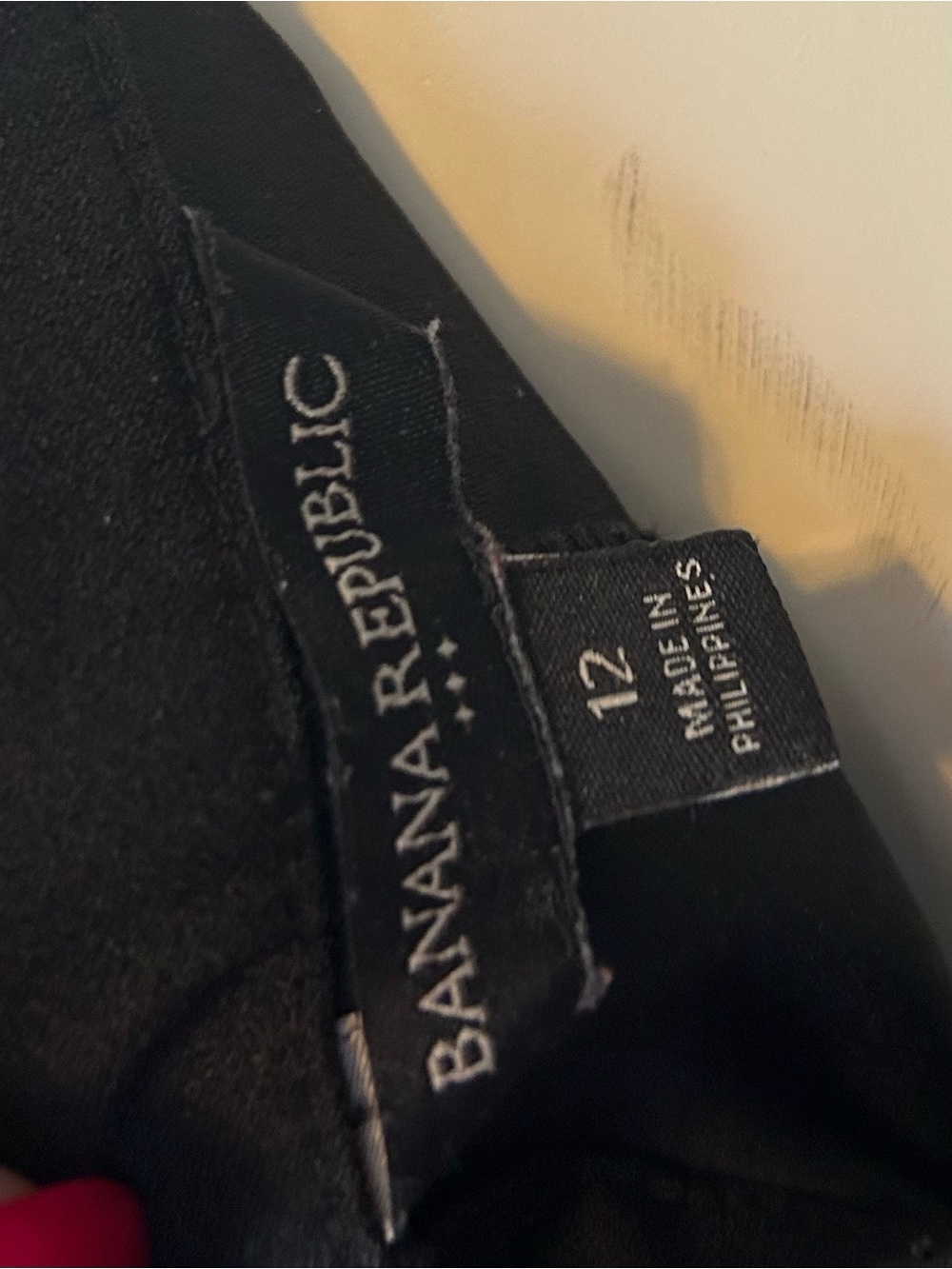 Banana Republic Black One-Shoulder Shift Dress - Picture 4 of 4